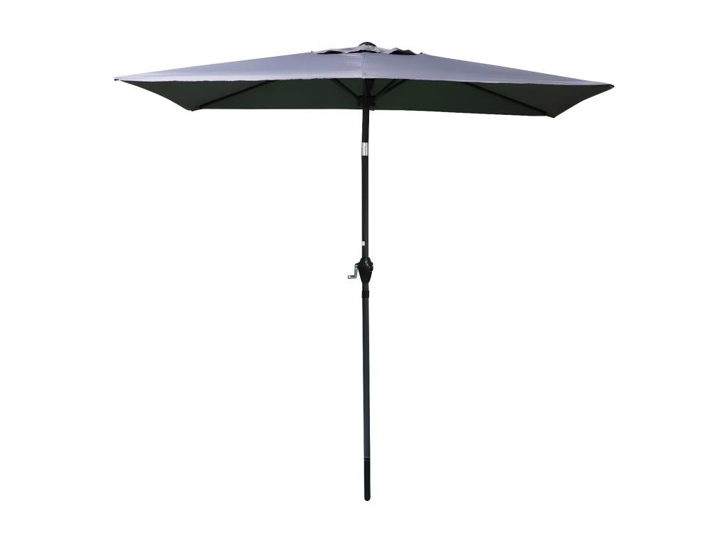 Parasol inclinable gris anthracite 135x210 cm ZXVC11446
