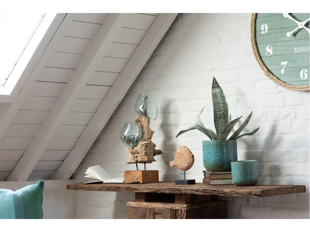 Console en Mobenze foncé recyclé L150 - Mobenze IZGB27493