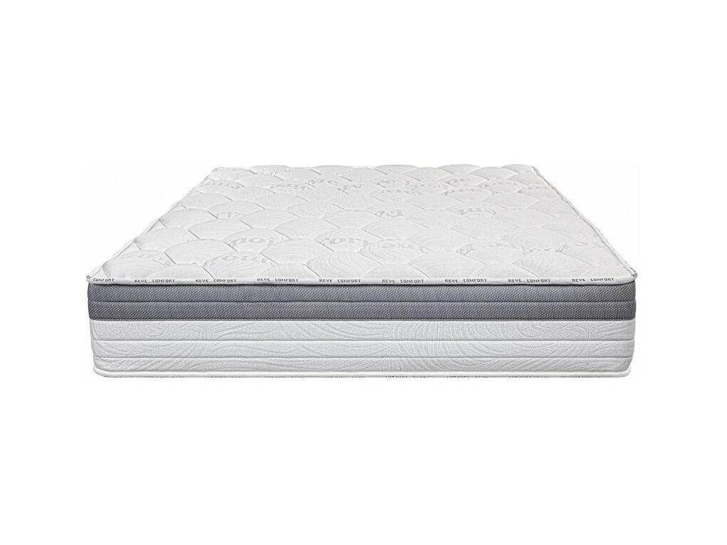 Matelas Ventoriq 26cm mousse haute densité indépendance du couchage ergonomique haute adaptabilité face été/hiver 140x190cm WFRT99787