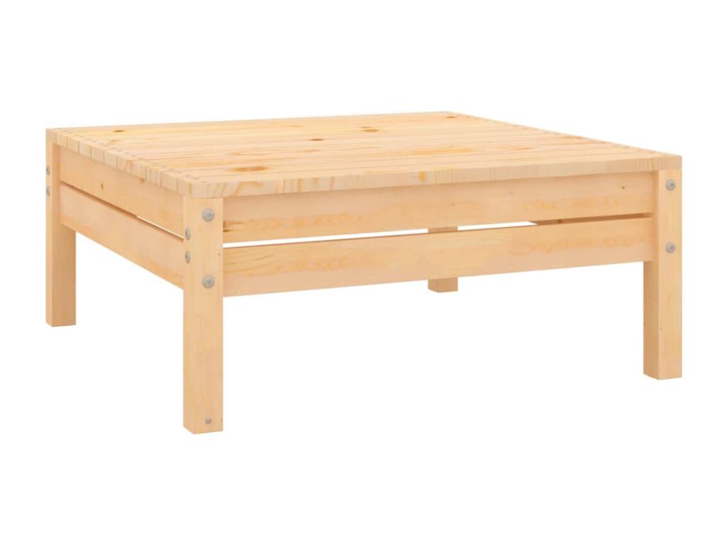 Salon de jardin 8 pièces Bois de pin massif KJCQ17457