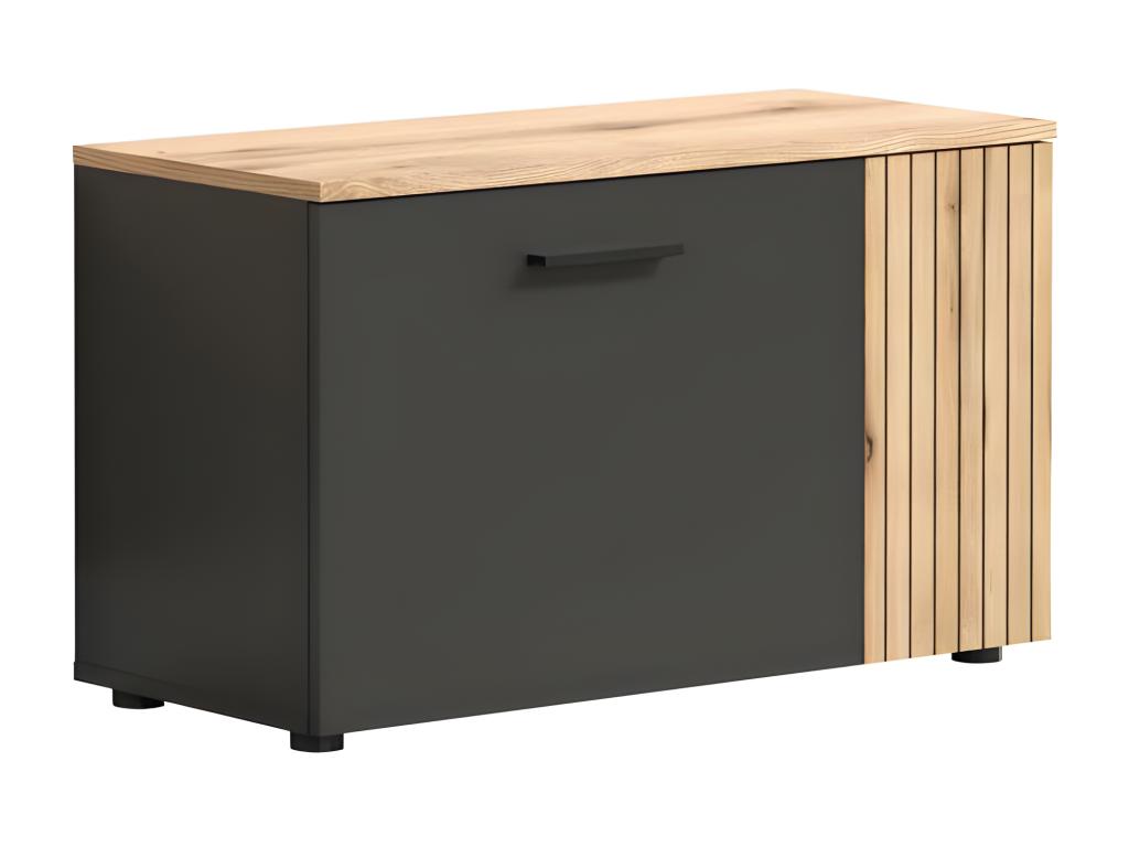 Ventoriq banc gris chêne décor. WTPA03666