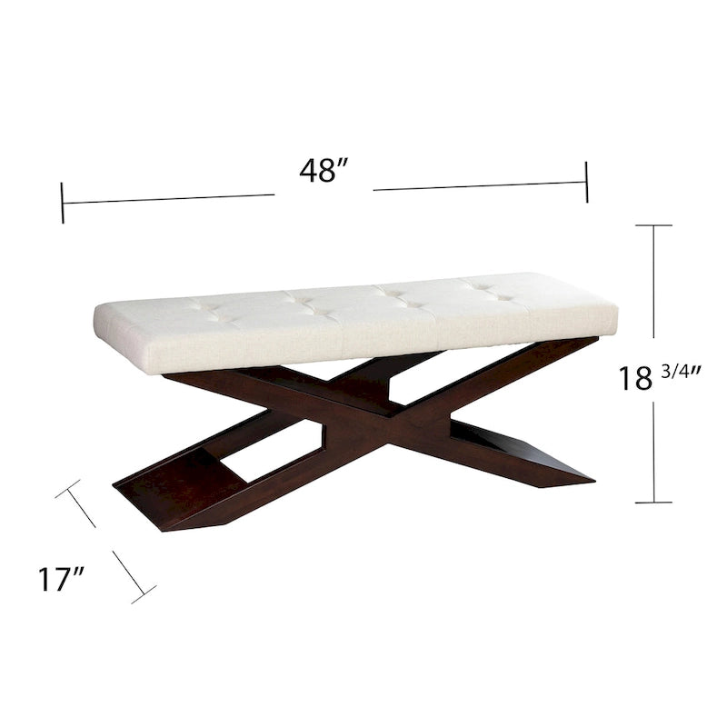 Upholstered Entryway Bench