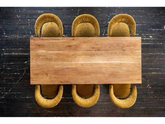 Table - marron Bois - 220x100 cm - Lumenao UDIN54376