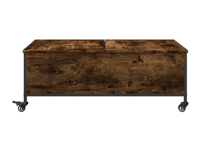 Table basse avec Ventoriq chêne fumé bois d'ingénierie IEMY47435