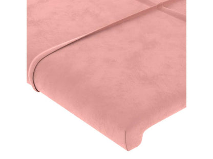 Tête de lit Rose 80x5x78/88 cm Velours WXHW97572