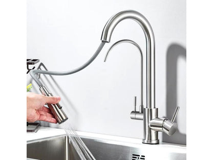 Robinet De Cuisine Boislis Eco Fresh Brush Nickel ZWJQ97549