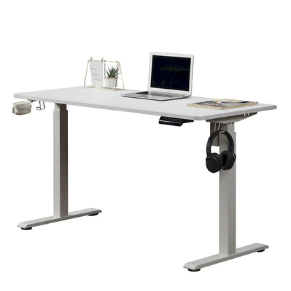 Electric Height Adjustable Desk - Sit Stand Workstation for Home Office, Memory Preset