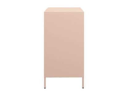 Buffet rose 68x39x73.5 cm acier laminé à froid RWEC96559
