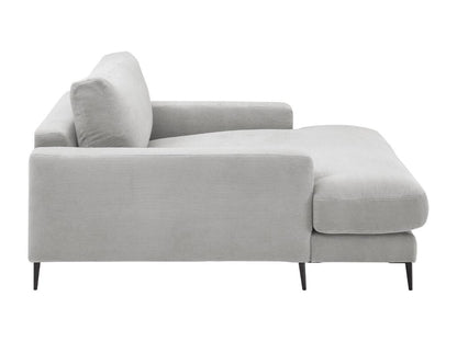 Siège - argent velours côtelé - Ventoriq QYYR10912