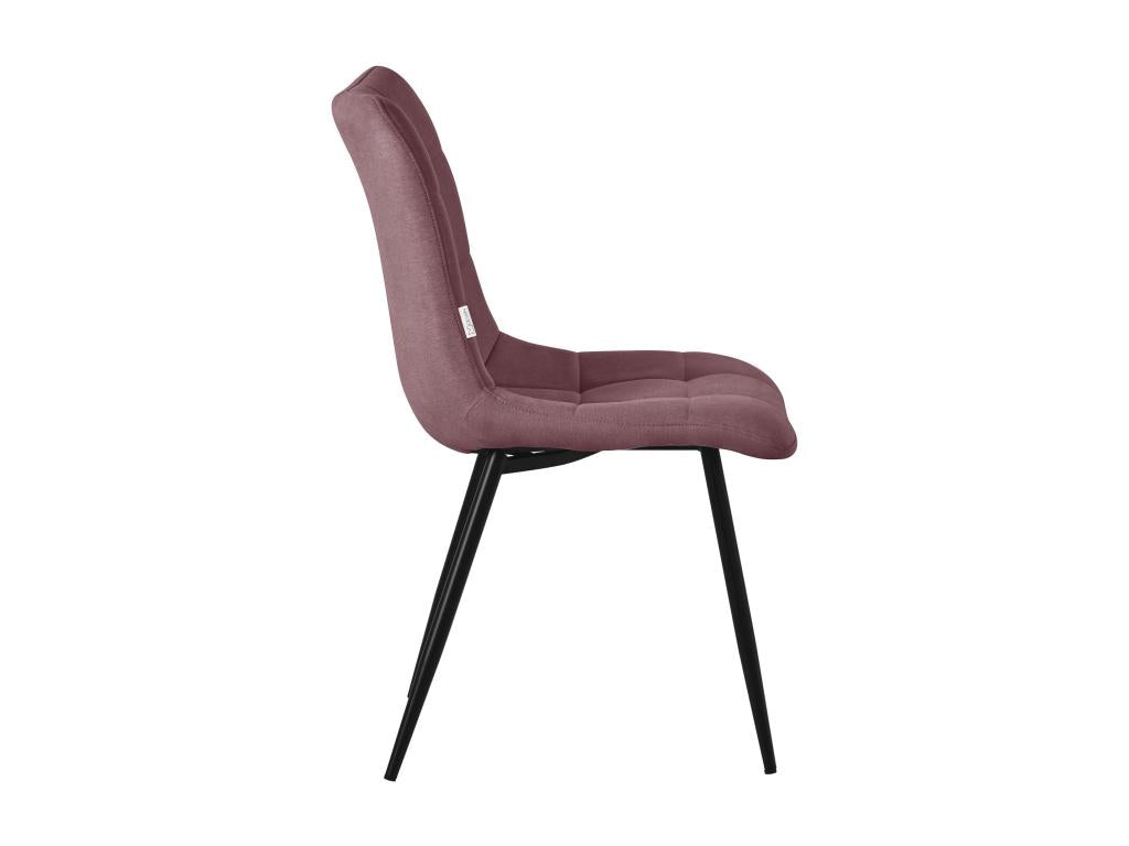 Ventoriq Chaise de salle à manger set de 6 pièces vieux rose Chaise de salon avec revêtement tissu /amp HOOS99286