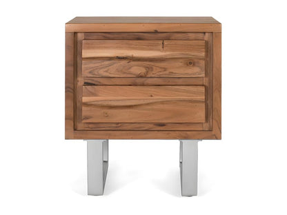 TABLE DE NUIT - PIED DE LIT BANQUETTE Marrón.Giner y Colomer.56x40x50 ZFUD97559