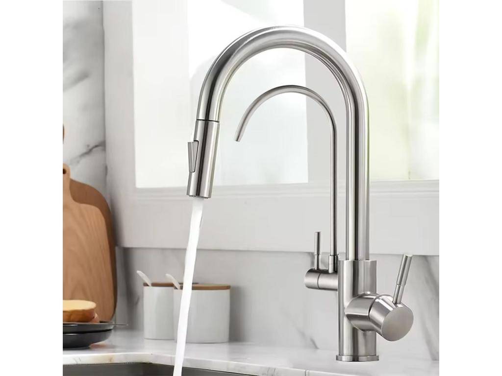 Robinet De Cuisine Boislis Eco Fresh Brush Nickel ZWJQ97549