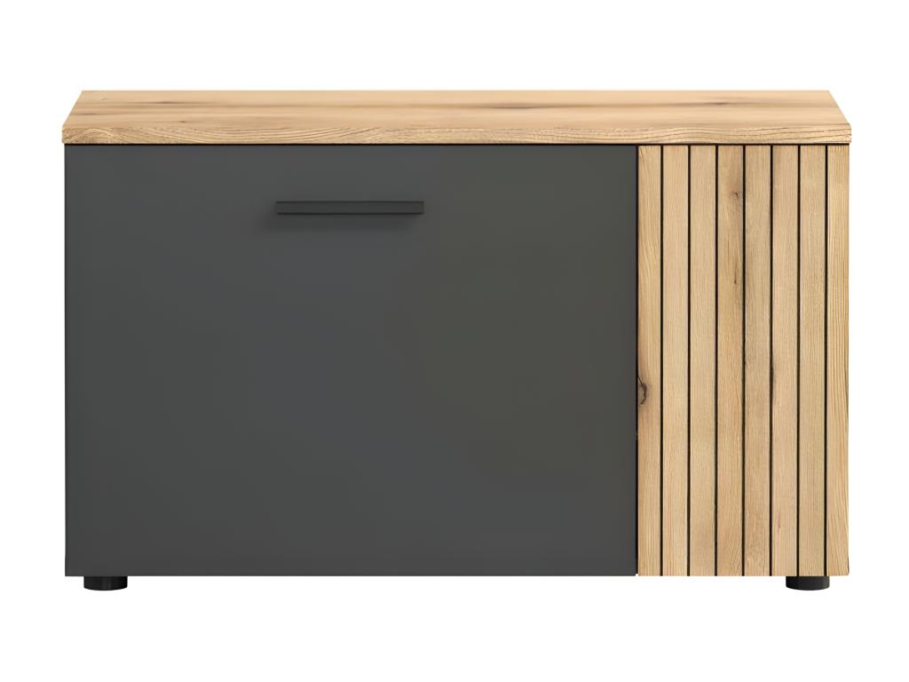 Ventoriq banc gris chêne décor. WTPA03666