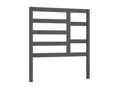 Tête de lit Gris 81x4x104 cm Bois massif de pin OFWW13270