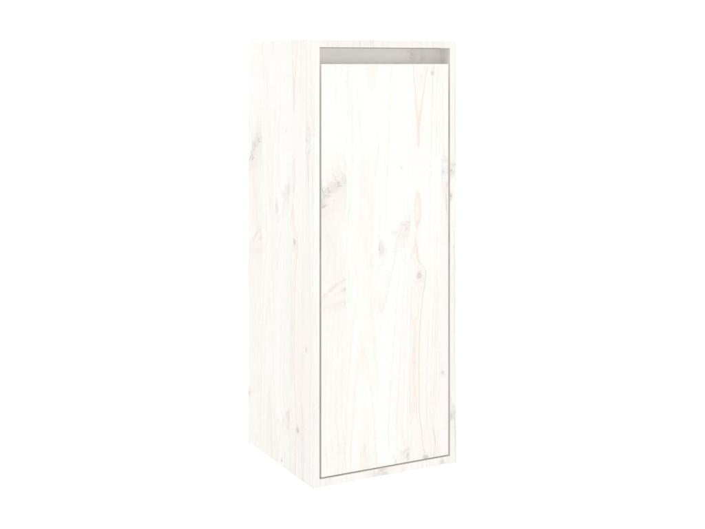 Meubles TV 6 pièces Blanc Bois massif de pin UZFD18100