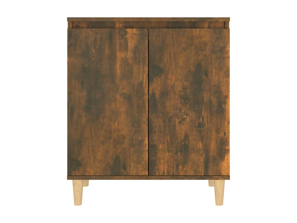 Buffet Chêne fumé 60x35x70 cm Bois d'ingénierie XZCC46510