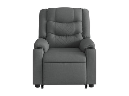 Fauteuil inclinable électrique gris foncé tissu BBRU63298