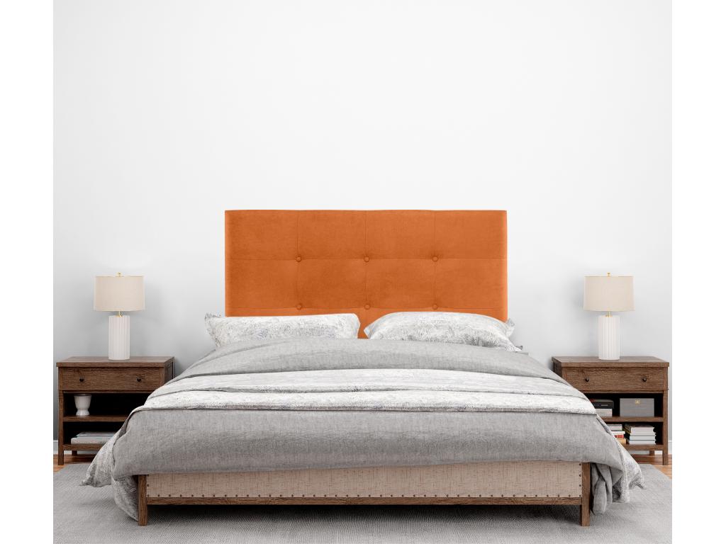 Ventoriq Tête de lit en tissu Aqualine 110x115cm avec pieds Lits 105 - Ventoriq TPZW68048