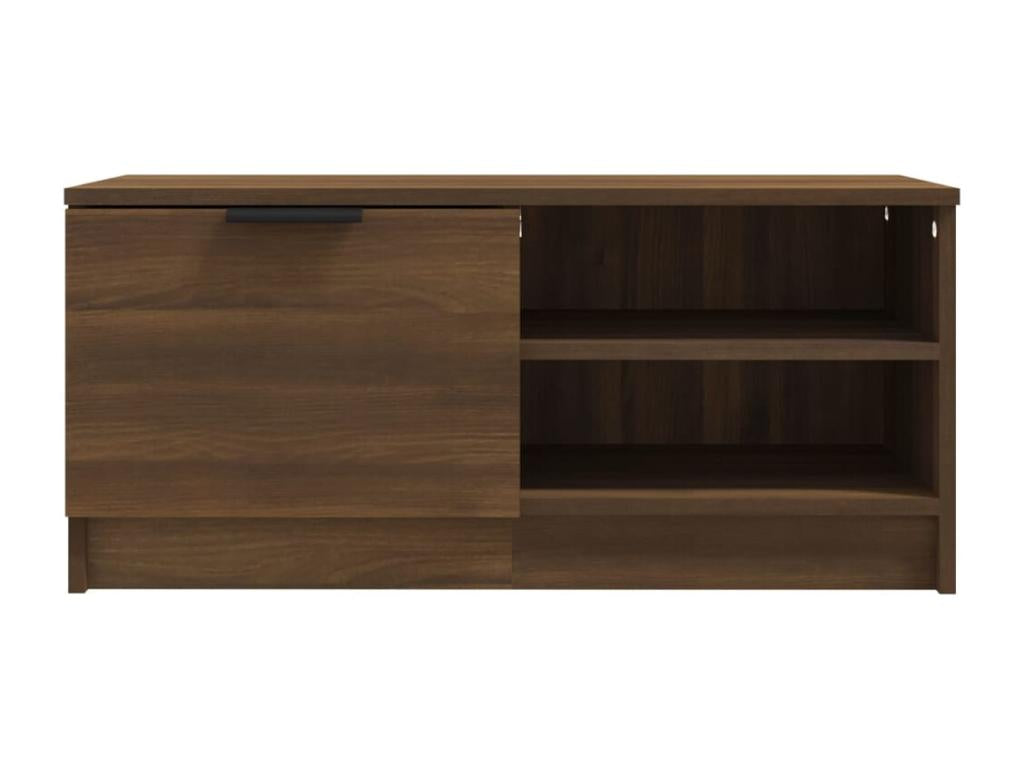 Meubles TV 2 pièces Chêne marron 80x35x36.5 cm Bois d'ingénierie BMSS19245