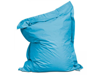 Pouf de jardin polyester bleu azur 140x120 cm FAEL29778