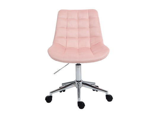 Chaise de bureau Ventoriq pour enfants réglable en hauteur Rose AMOV70837