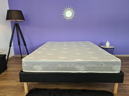 Matelas alèse 70x190x19cm-une Face Soutien Ferme Et Une Face Soutien Très Ferme BGDV50017