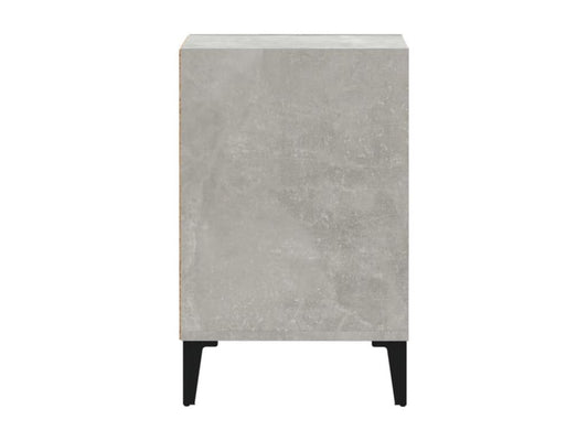 Meuble TV Gris béton 100x35x55 cm Bois d'ingénierie LLHV31143
