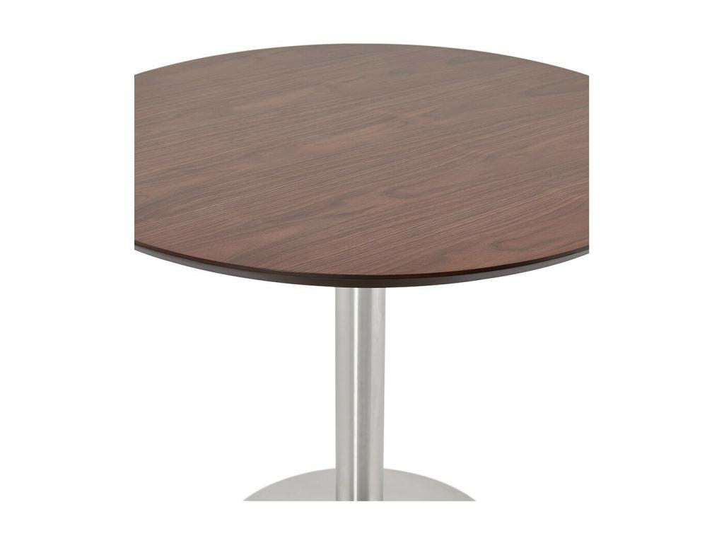 Table de Repas Design Ventoriq 90cm Noyer UNTM50379