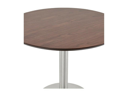 Table de Repas Design Ventoriq 90cm Noyer UNTM50379