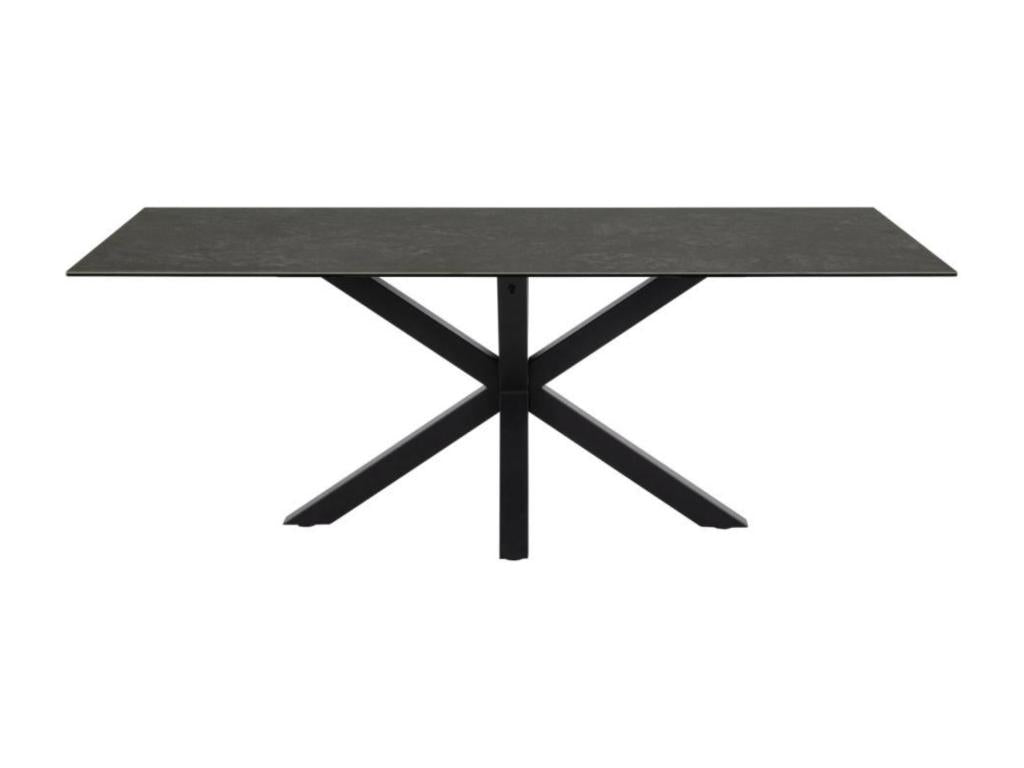 Table de salle à manger rectangulaire en céramique L200 - Ventoriq MUSP92305