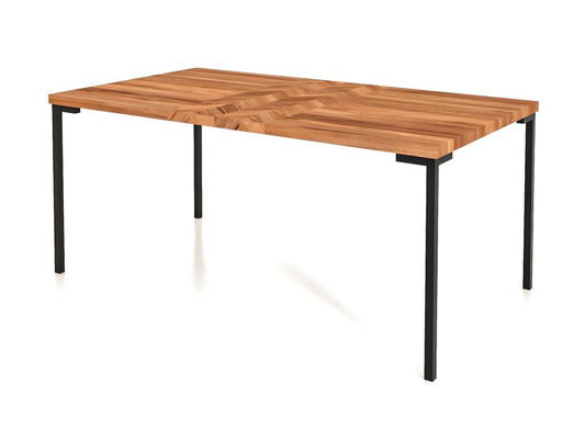 Ventoriq - Table en cœur de hêtre huilé naturel 100x170 MHII79322