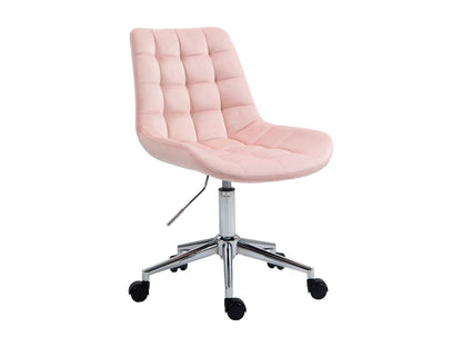 Chaise de bureau Ventoriq pour enfants réglable en hauteur Rose AMOV70837