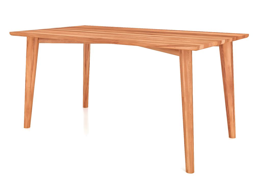 Ventoriq - Table en coeur de hêtre huilé naturel 80x170 BUUU17679