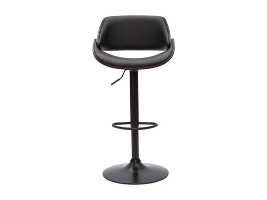Tabouret de bar design noir réglable pivotant 360 CLASH MIMQ61966