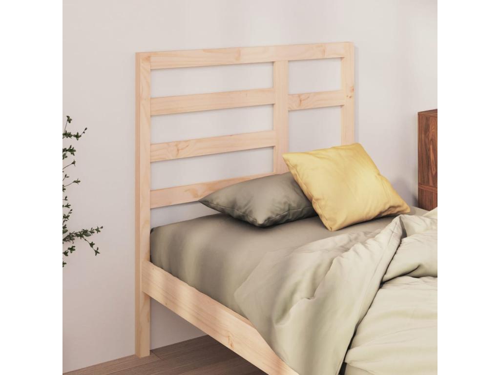 Tête de lit 106x4x104 cm bois massif de pin QUQH74459