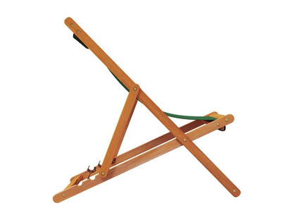 Chaises de plage pliables lot de 2 vert tissu JDVL69588