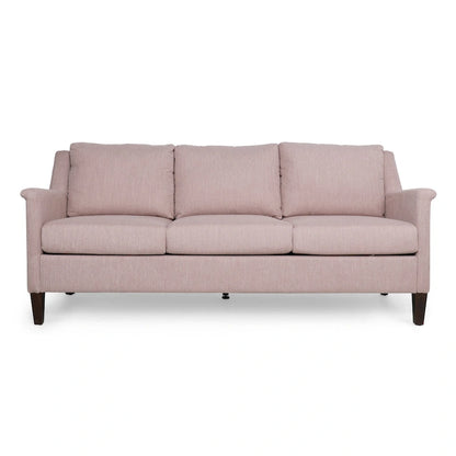Modern three-seater fabric sofa