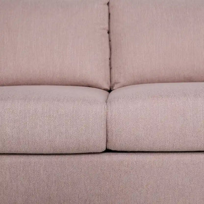 Modern three-seater fabric sofa