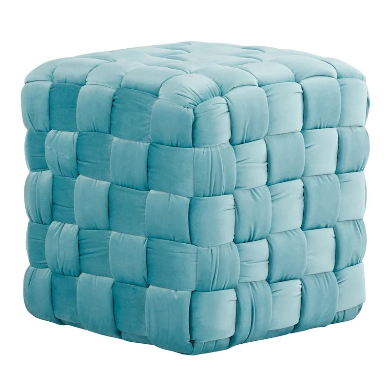 Braided Square 16 Ottoman