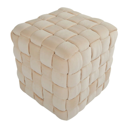 Braided Square 16 Ottoman