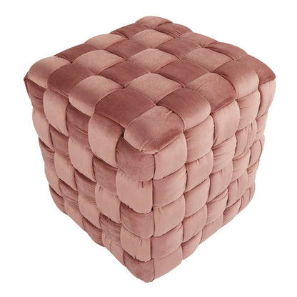 Braided Square 16 Ottoman