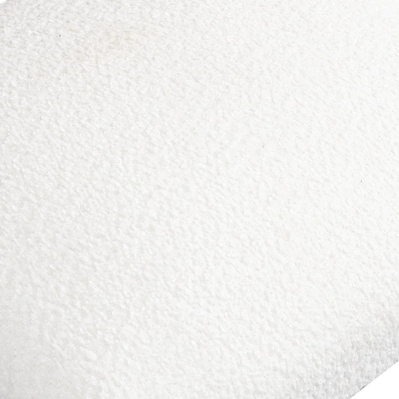 Fescue fabric and rubberwood upholstered dining chairs (set of two)