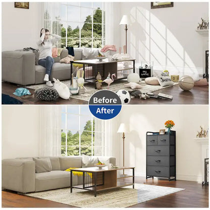 39.4 5 Drawers Furniture Storage Chest