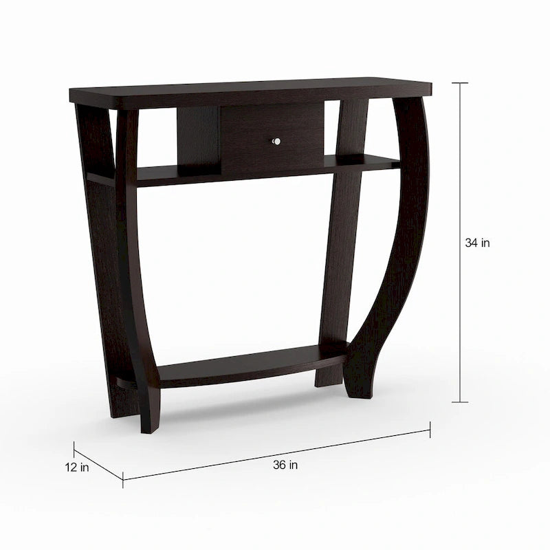 1 Drawer Dorchester Console Table with Shelf