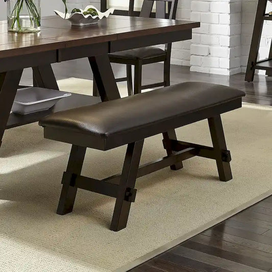 Lawson Dark Espresso Bench