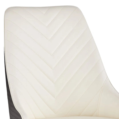 Faux Leather Upholstered Dining Chairs, Set of 4 - 18.1W x 21.3W x 36.6H