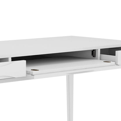 SOLID HARDWOOD Mid Century Modern 60 inch Wide Writing Office Desk