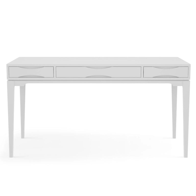 SOLID HARDWOOD Mid Century Modern 60 inch Wide Writing Office Desk