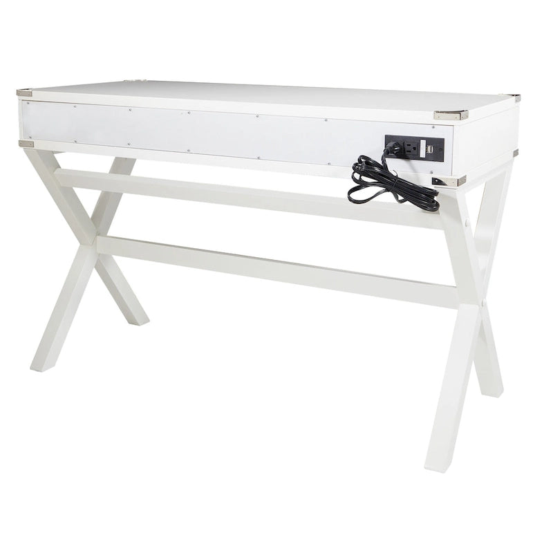 46-inch Desk with Power Station