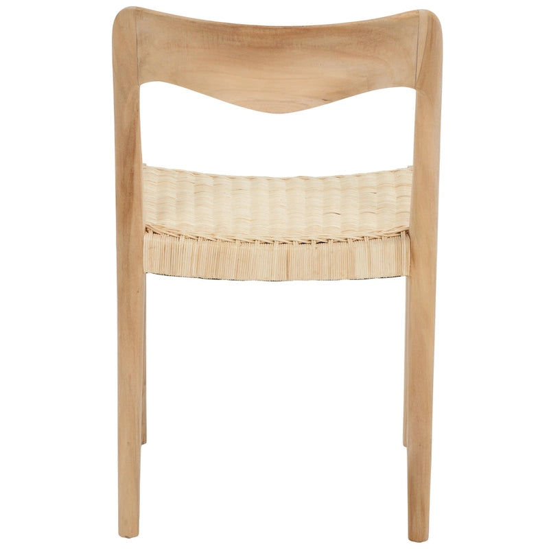 Wicker 31 Dining Chair - 21 W x 18 D x 31 H - 20Wx18Dx31H